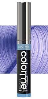 Do you want to try it? Amazon Com Colorme Temporary Hair Color Mascara Dye To Boost Touch Up Blend And Colour Correct Semi Permanent Dye Washes Out Cool Blue Beauty