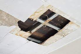 how to repair ceiling water damage