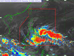 Manila, philippines — tropical depression vicky — the first cyclone typhoon to hit the philippines in december — made landfall in the vicinity of baganga, davao oriental on friday afternoon. Cgdhwwi8e0ibwm
