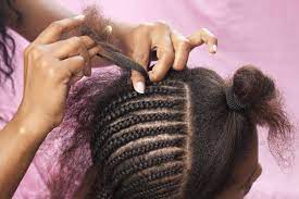 Take the strand that's at the front and swap it with the. Hairstyles Cornrows Wraps Bumps Updos And Braiding Minnesota School Of Cosmetology