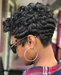 These braids start awkward and black, but the hair is dark blue in the middle. 50 Short Hairstyles For Black Women To Steal Everyone S Attention