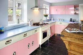 retro 'english rose' kitchen