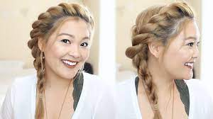 This is so so simple and was so so. Twisted Rope Braid Hair Tutorial Jaaackjack Youtube