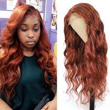 Thinking about making a hair color change? Body Wave Auburn Cooper Red Human Hair Weave 3 Bundles With Free Midd Kemy Hair