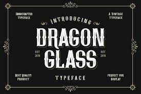 Font combinations enhance the character of a website and have the power to make anything recognizable. Dragon Glass By Font Bundles Store Available For 15 00 At Fontbundles Net With Images Dragon Glass Font Bundles Best Script Fonts