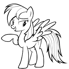 Rainbow dash coloring pages, a collection from my little pony, are a fun way to enjoy your favorite character. Mlp Rainbow Dash Coloring Page High Quality Coloring Pages Coloring Home