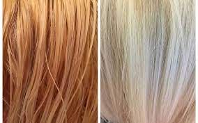 Dye the top portion of your hair blonde, then sport a taper fade all the way down for a clean but unique look. What Color Covers Orange Hair How To Fix Orange Hair Color