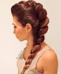 Then, put your hair in a ponytail and separate it into 2 equal sections. Rope Braid Hairstyles 20 Cute Ideas For 2020
