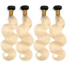 Don't miss the chance of various human hair bundle deals, human hair products with multiple. Dsoar Hair 613 Blonde Hair Black Roots Two Tone Hair Weave 4 Bundles Peruvian Body Wave Dsoar Hair