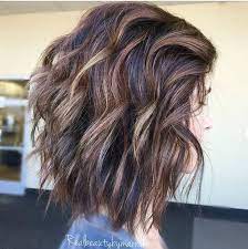 Short brown hair with rose gold highlights. Top Best Short Glorious Black Brown Hairstyles With Blonde Highlights