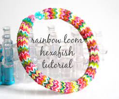 Need a refresher on a loom knitting stitch or technique? Hexafish Rainbow Loom Bracelet 10 Steps With Pictures Instructables