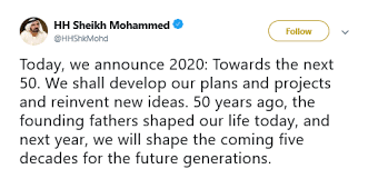 Preparations for our new journey start next year 2020. Uae S Theme For 2020 Reveals Grand Plans For The Next 50 Years Masala Com