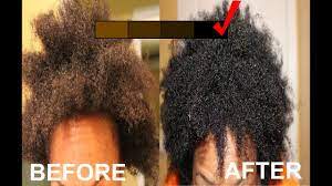 Mix coconut oil and lemon juice. Jet Black Hair Color Dye On Natural Hair Youtube