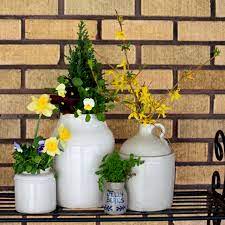 At the outset, i would like to thank you all for the overwhelming response to my raggedy. Follow The Yellow Brick Home Early Spring Decorating With Vintage Crocks Follow The Yellow Brick Home