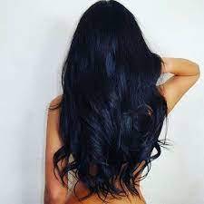 Just get black dye with a blue tint (there's a loreal one called blue black) that will be the. Bluered Black Tint Hair Onblue Red Tint On Black Hair Short Natural Hair Styles Hair Styles Long Hair Styles