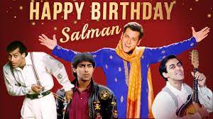 After his debut he impressed with his roles in films like maine pyaar kiya, hum aapke hain. Happy Birthday Salman Khan Youtube