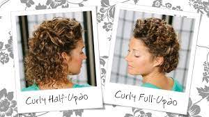 Long hair, styled neatly looks as amazing as a fancy updo wedding hairstyle. Wedding Inspired Updos For Curly Hair Youtube