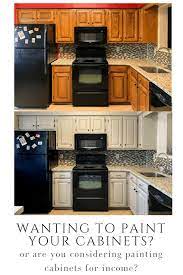 how to paint kitchen cabinets. diy