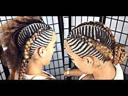 I want two of these. 152 Tiger Fishbone Braids Youtube
