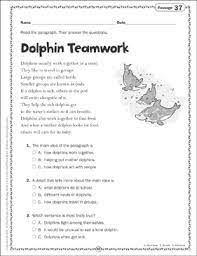 As per the new pattern of examination, cbse is increasing the. Dolphin Teamwork Close Reading Passage Printable Texts Skills Sheets