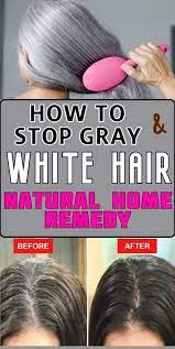 The less melanin you have, the lighter your hair color. Home Remedies To Turn White Hair Black Without Chemical Dyes Youtube How To Make Gray Hair Whit Remedy For White Hair Home Remedies For Hair Grey Hair Remedies