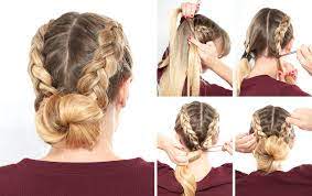 If you want to experiment with a quirky hairstyle, try this 'do. How To Do A Double Dutch Braided Bun Blow Ltd