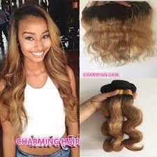 Buy with confidence at shelahair.com ! Brazilian Dark Root Honey Blonde Hair Weave 3 Bundles With Lace Frontal Closure 1b 27 Ombre Lace Frontal With Bundles Frontal With Bundles Bundles With Lace Frontallace Frontal With Bundles Aliexpress