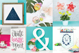 Easy cricut projects for beginners. Home Decor Ideas With The Cricut Hey Let S Make Stuff