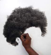 Every artist has their own style being able to look at colorful paintings and drawings of natural hairstyles, afros, locs and curly hair. Drawing Black Hair With Pencil Drawing