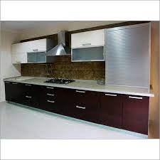 modern modular kitchen, cabinets
