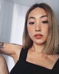 While asian celebrities are known for dramatic hair color changing, that was not a case the reasons why asian women bleach their hair blonde can be multiple. Poc Models Explore Tumblr Posts And Blogs Tumgir In 2020 Hair Color Asian Blonde Asian Hair Short Hair Styles