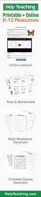 These tests were designed for students who are at grade 7. Teacher Worksheets K 12 Tests Print Or Online