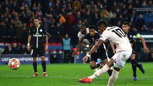 Buffon went the right way, but had no. Paris Saint Germain 1 3 Man Utd 3 3 On Agg Var Pen Seals Historic Champions League Comeback Football News Sky Sports