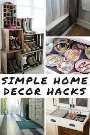 Home decor diy hacks are awesome for covering up the warts (or flaunting them, if that's what whatever you're designing, it's crucial to pick out exciting decor that spruces up any room you desire. 9 Simple Home Decor Hacks Mom Spark Mom Blogger