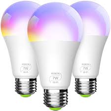 Berennis Smart Light Bulb A19 E26 Rgbcw Wifi Dimmable Multicolor Led Lights Compatible With Alexa Google Home An In 2020 Smart Light Bulbs Led Smart Bulb Smart Bulb