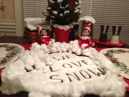 The elf on the shelf is bound to make some other friends as well, and will probably end up having a friendly snowball fight. Elf On The Shelf Miss Belle N Alfie Love Snow And Snowball Fights Elf On The Shelf Elf Christmas Wreaths