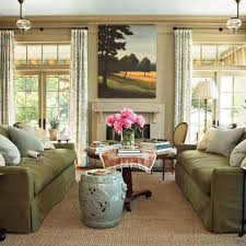 Green Sofa Design Ideas Pictures Remodel And Decor Living Room Green Cottage Living Rooms Southern Living Homes