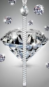 Diamond Zipper Wallpaper Diamond Wallpaper Bling Wallpaper Cellphone Wallpaper