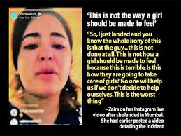 Free instagram likes is a new app that will let you get free followers easily on your insta account using hashtags, captions, and tags for likes. Zaira Wasim Alleges Harassment On Delhi Mumbai Flight Delhi News Times Of India