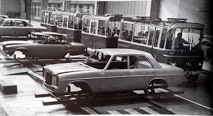 Pin Van Ervin Beros Op Mercedes W107 Production Line