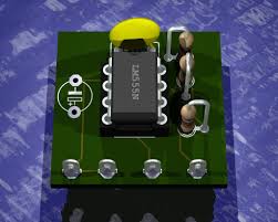 Render 3d Images Of Your Pcbs Using Eagle3d And Pov Ray Pov Ray Image Rendering