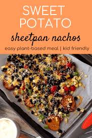 Sweet Potato Nachos Recipe With Images Sweet Potato Nachos Vegetarian Recipes Healthy Healthy Recipes