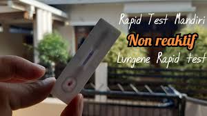 Rapid Test Mandiri Lungene Rapid Test Youtube
