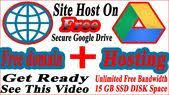 How To Get Free Domain Hosting How To Host Website In Google Drive Google Drive Free 15 G Domain Hostin Domain Hosting Website Hosting Siteground Hosting
