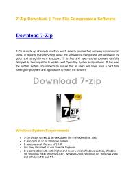 Download 7 Zip By Zip7download Via Slideshare 7 Zip Zip Download