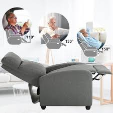 Recliner Chair Fabric Single Sofa Modern Reclining Seat Home Theater Seating For Living Room Walmart Com Single Sofa Home Theater Seating Modern Sofa