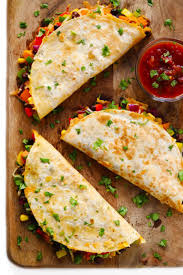 Easy Veggie Quesadillas Recipe Gimme Some Oven Recipe Vegetarian Quesadillas Recipes Quesadilla Recipes Vegetarian Quesadilla