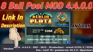 How to download 8 ball pool mod apk on pc? 8 Ball Pool 4 4 0 0 Beta Mod Link In Description First On Youtube Youtube