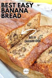 Best Easy Banana Bread Recipe Recipe Banana Bread Recipes Easy Banana Bread Recipe Best Banana Bread