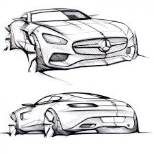Mercedes Amg Gt Design Sketches Car Design Sketch Industrial Design Sketch Design Sketch